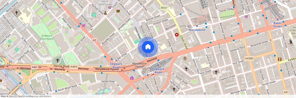 Aubrey Mansions, Marylebone, London