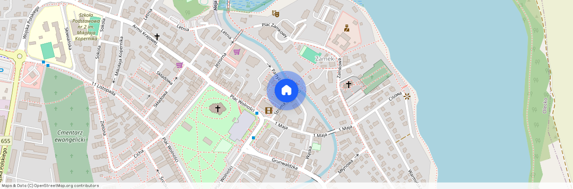 ul. Stroma, Olecko, Olecko, olecki, warmińsko-mazurskie