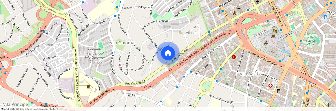 Rua Dos Capuchinhos, 26, Santo André, Santo André - SP, 09090-640, Brazil