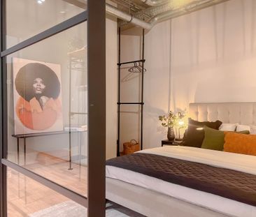 Demnächst frei! 1-Zimmer-Wohnung (Loft) im Tabakquartier mit Einbau... - Photo 5