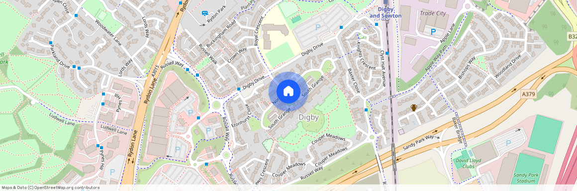 1 Bed ground floor apartment