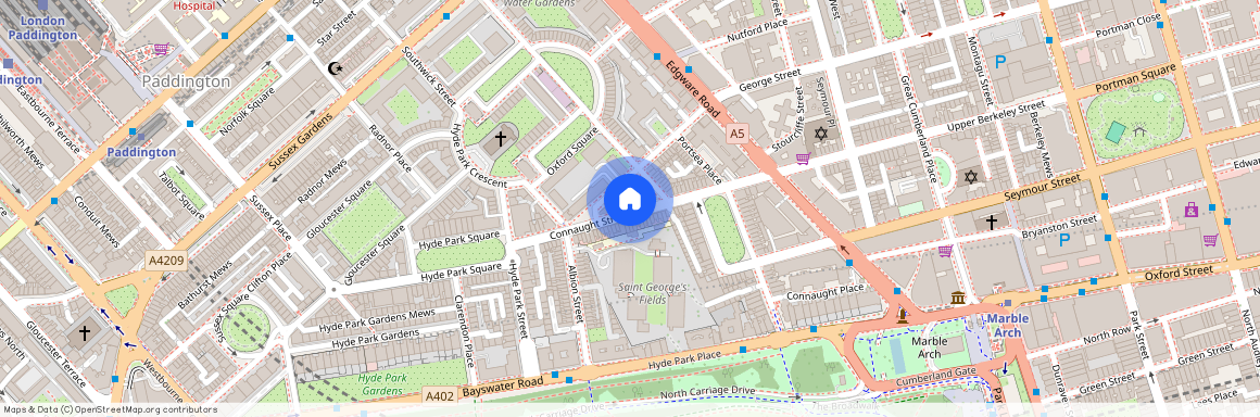 Connaught Street, W2 2AF, London