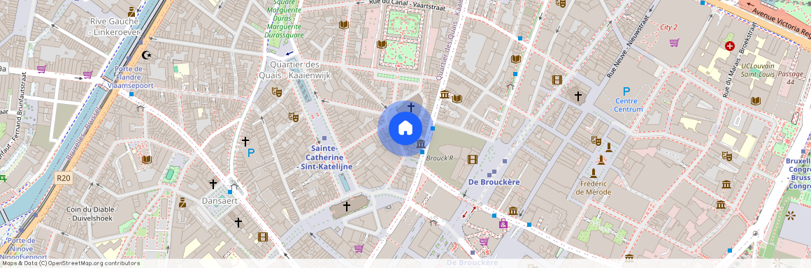 Place du Béguinage, 2, 4, 1000, Bruxelles