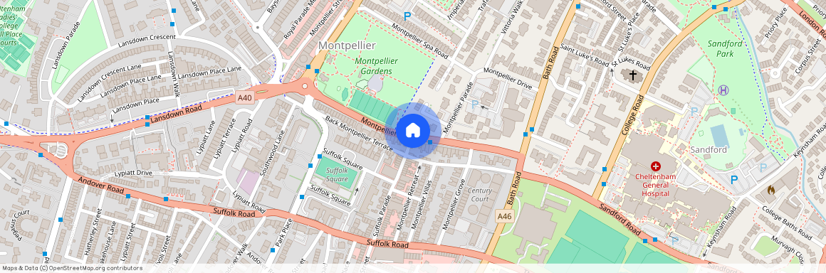 Montpellier Terrace, Cheltenham, Gloucestershire, GL50