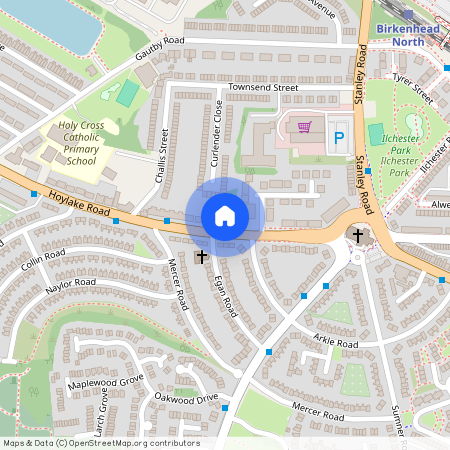 Hoylake Road, Birkenhead, Wirral, Merseyside, CH41