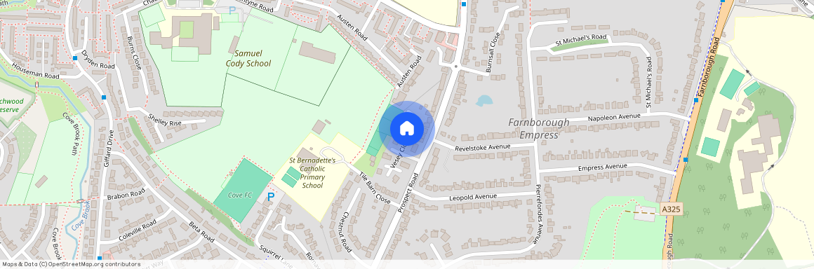 Vesey Close, Farnborough, GU14