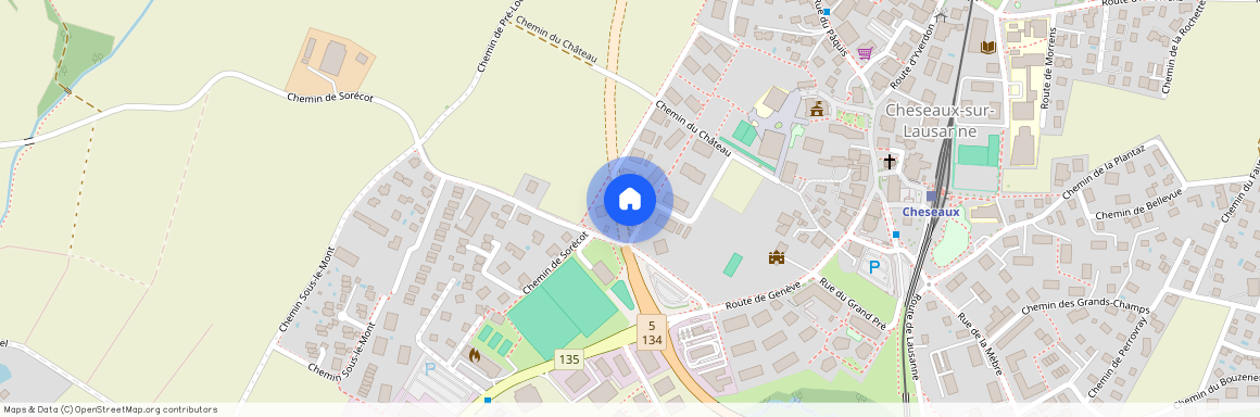 Derrière-le-Château 1, 1033 CHESEAUX-SUR-LAUSANNE