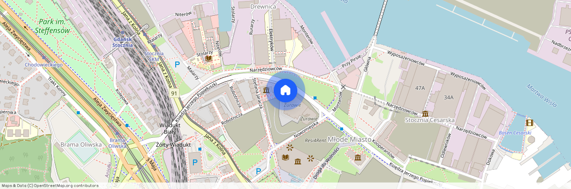 Księdza Jerzego Popiełuszki, Młode Miasto, Śródmieście, Gdańsk