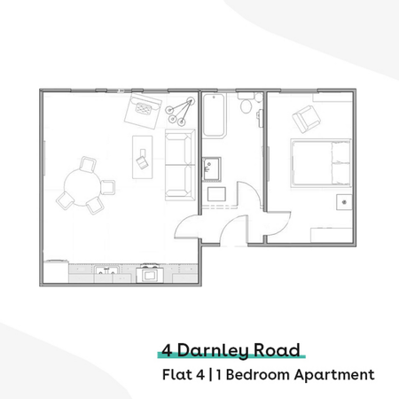 1 bedroom apartment to rent - Photo 2