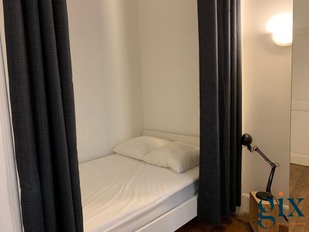 LOCATION - Quartier championnet Appartement entièrement meublé 1 Pièce + Cuisine de 36.38 m² - Photo 2