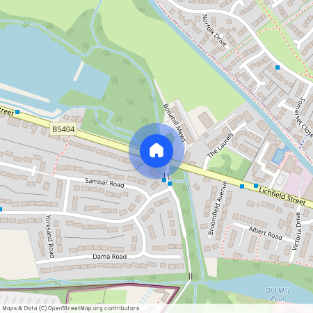 Lichfield Street, Fazeley, Tamworth