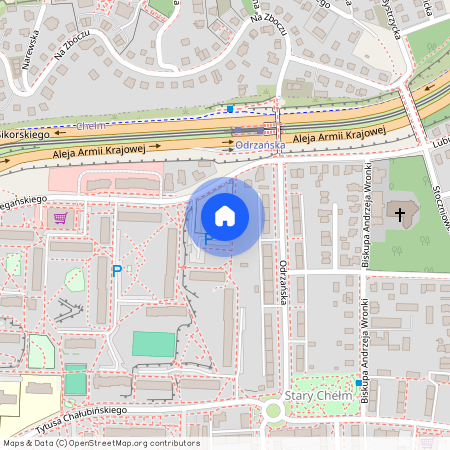 ul. Żabi Kruk, Chełm, Gdańsk, pomorskie