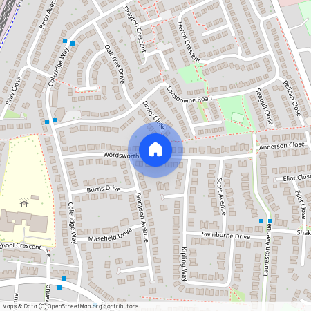 Wordsworth Drive, Crewe