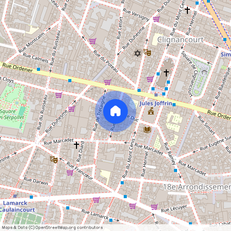 Rue Lapeyrère - 18ème, 75018, Paris