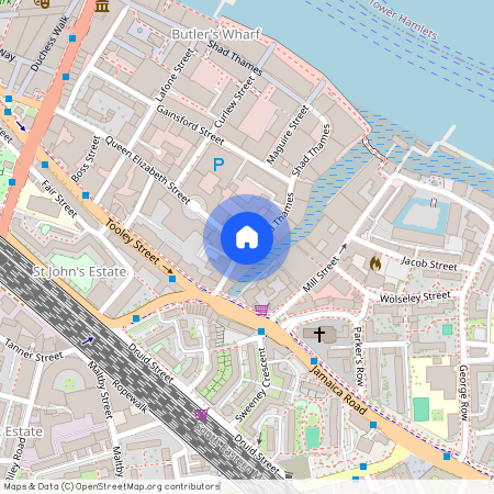 Queen Elizabeth Street, Shad Thames, SE1, London