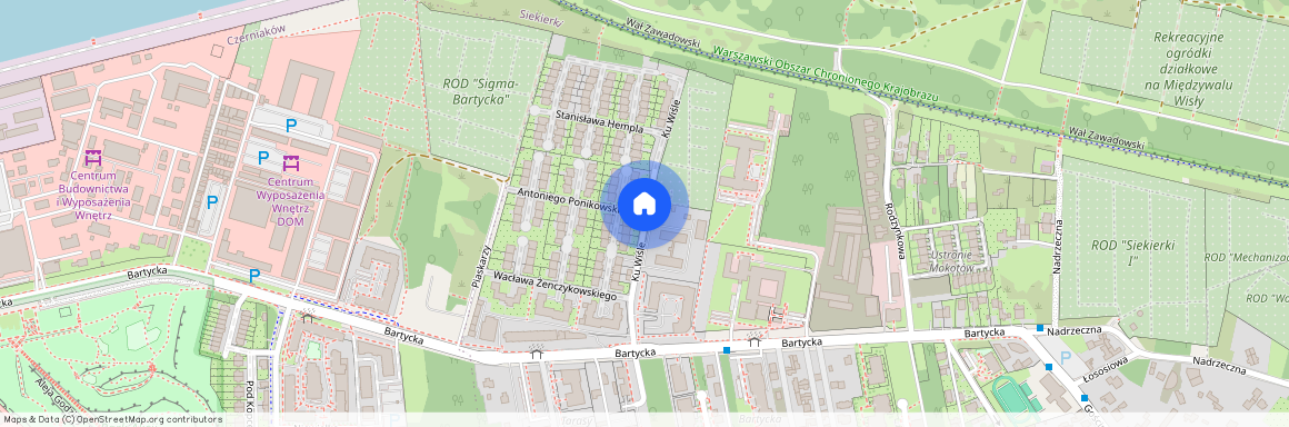 Warszawa, Mokotów, Mokotów, Siekierki, Ku, Wiśle