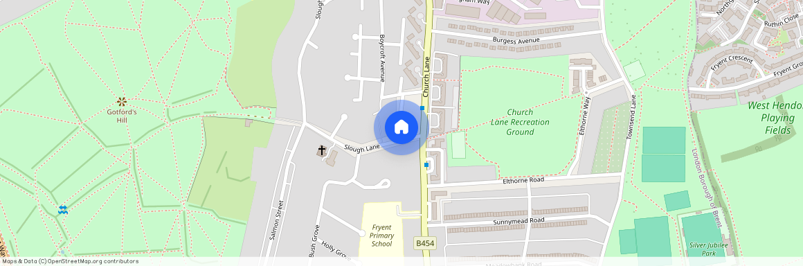 Slough Lane, Kingsbury, London, NW9