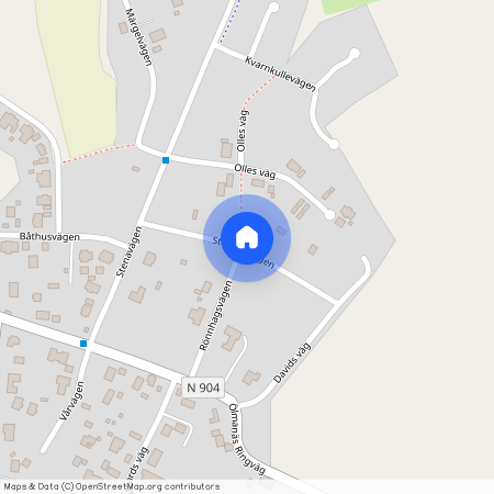 Stockrosvägen, Åsa