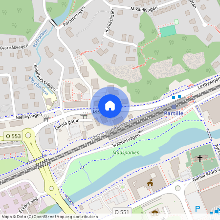 Mellbyvägen, Partille