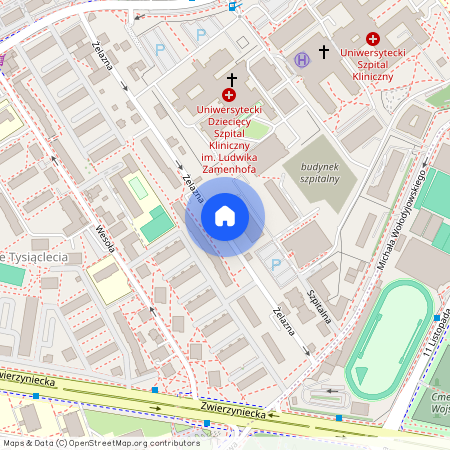 ul. Wołodyjowskiego, Piaski, Białystok, podlaskie