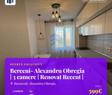Berceni- Alexandru Obregia | 3 camere | Renovat Recent | Decomandat - Photo 6