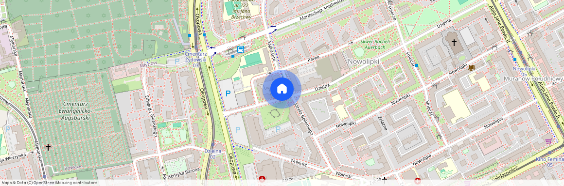 ul. Dzielna, Nowolipki, Wola, Warszawa, mazowieckie