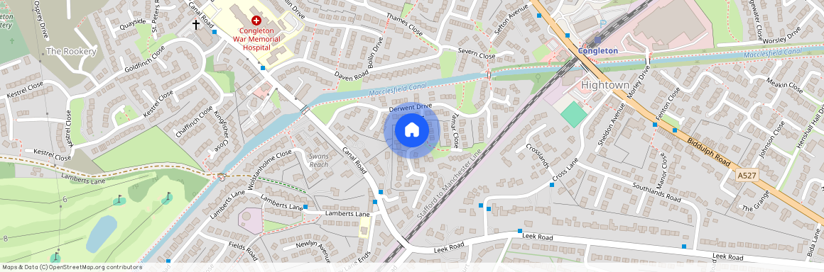 Isis Close, Congleton