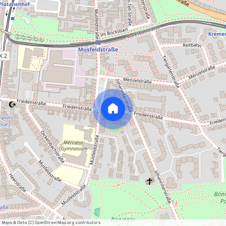 Friedenstraße 52, 47053 Duisburg - Duisburg-Mitte