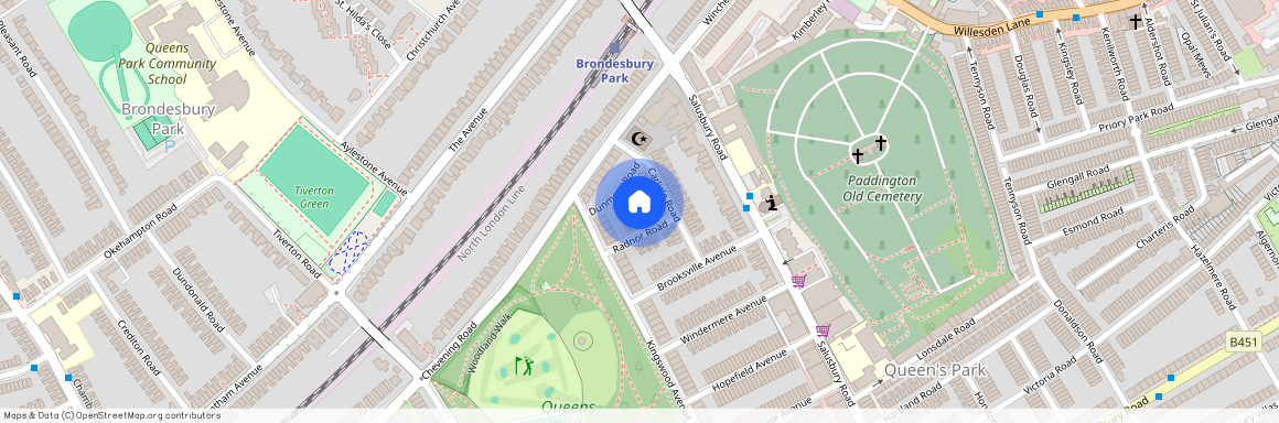 Carlisle Road, Queen's Park, London, NW6