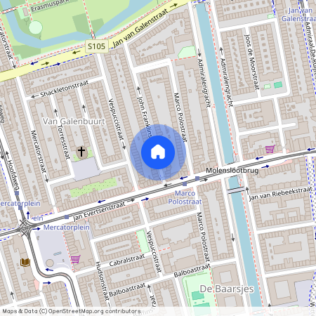 Van Galenbuurt, 1056 SW, John Franklinstraat, Amsterdam