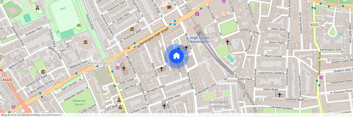 Iverna Gardens, London, W8