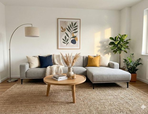 Frisch renovierte 2-Zimmer-Wohnung mit Balkon in ruhiger Wohnlage - Foto 1