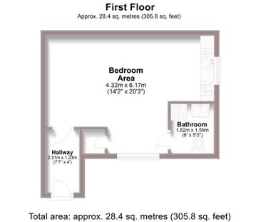 Studio to rent - Photo 6