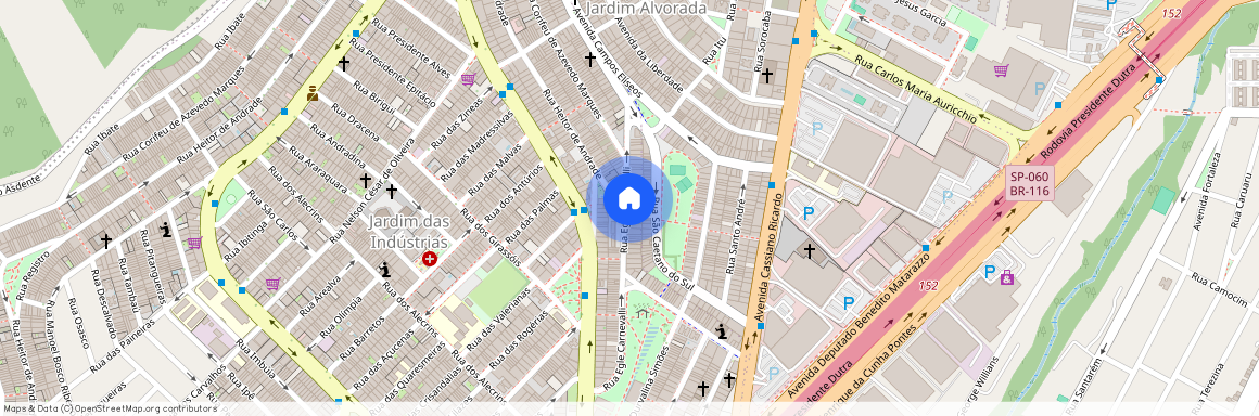 Rua Egle Carnevalli 342, São José Dos Campos, São José Dos Campos - SP, 12240-490, Brazil