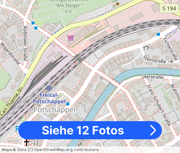 Freital! Voll möblierte und heimelige Singlewohnung mit Tageslichtb... - Foto 1