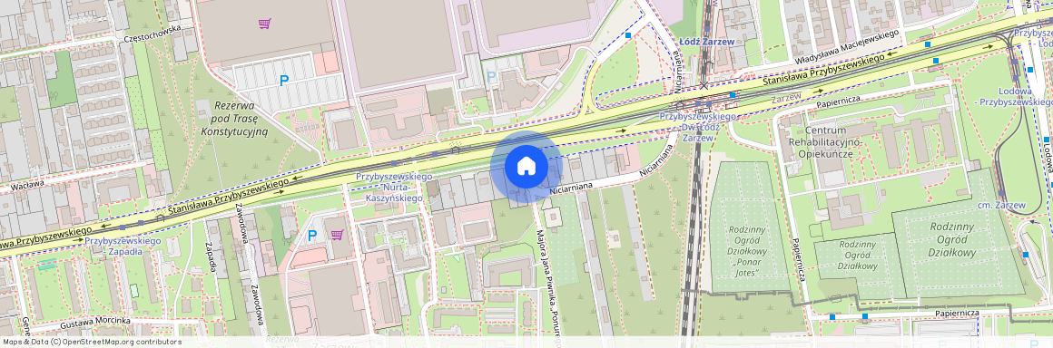 Łódź, Widzew, Zarzew, Jana Piwnika Ponurego