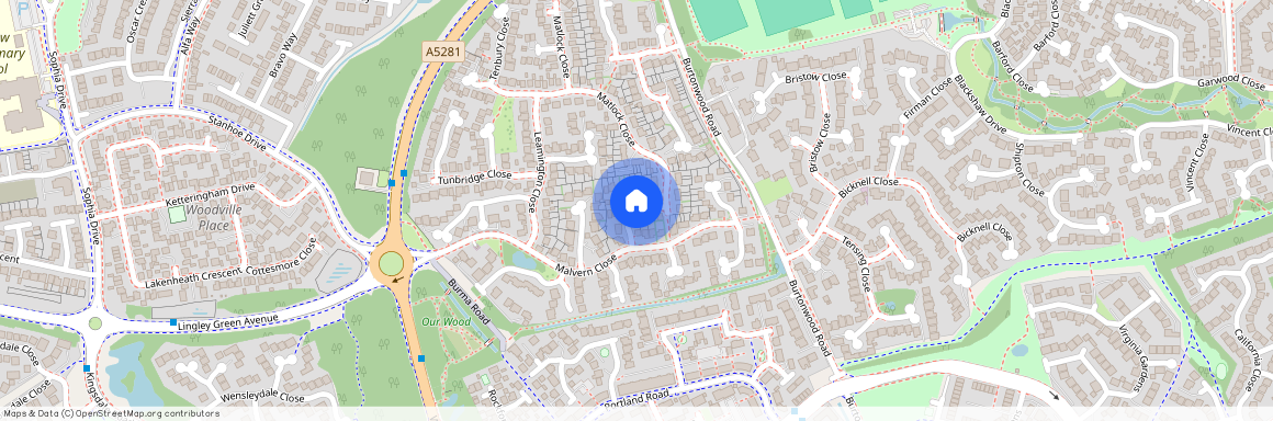 Malvern Close, Great Sankey, Warrington, WA5