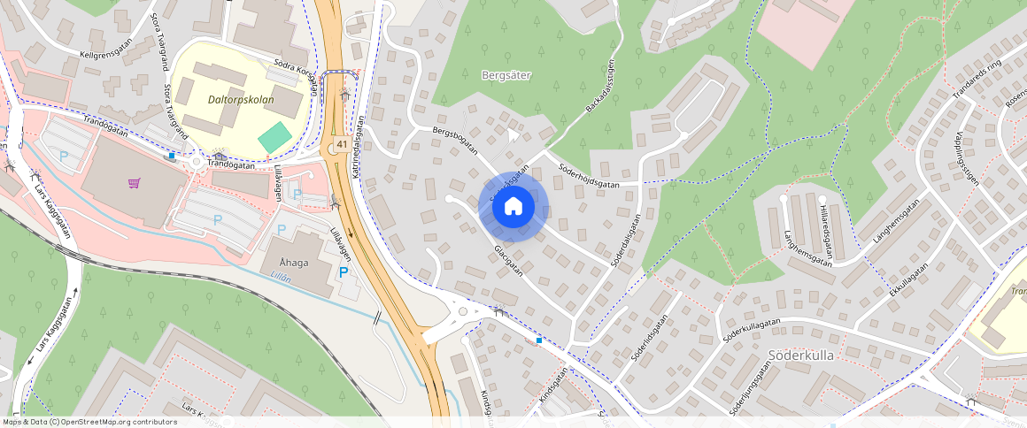 Borås, Bergsbogatan, **, 50450