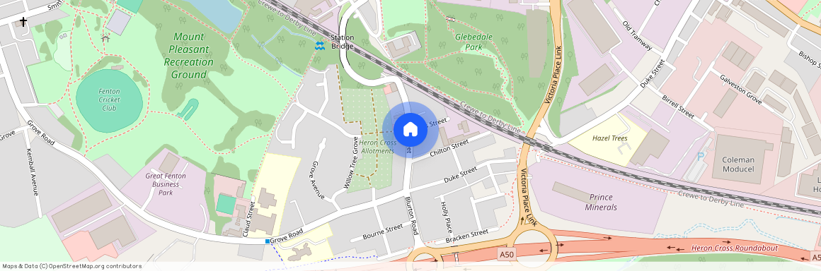 Heron Street, Stoke-On-Trent, Staffordshire, ST4