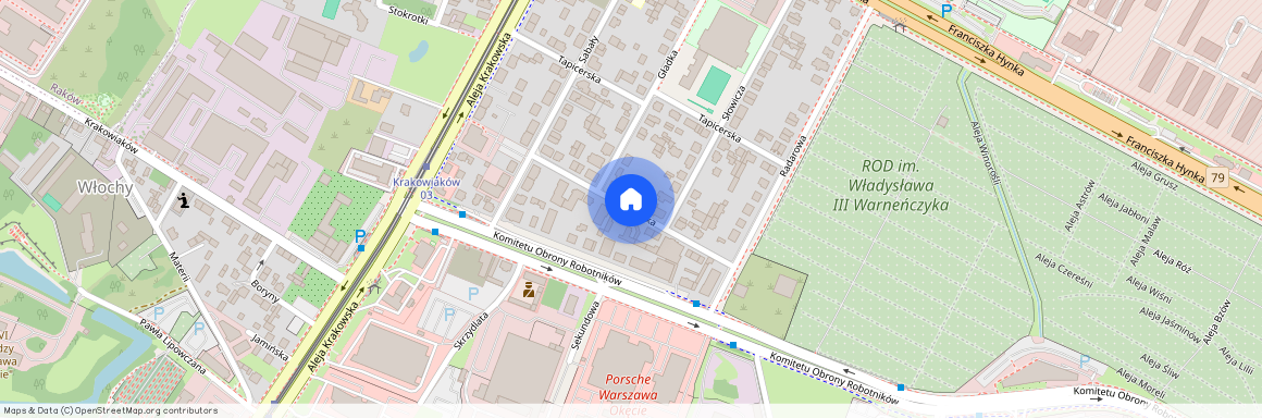 Warszawa, Włochy, ul., Pilchowicka