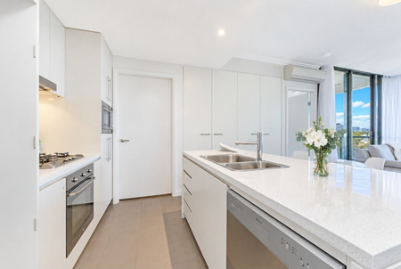 Sunlit Modern Living | Balcony & Secure Parking | Sydney Olympic Park - Photo 4