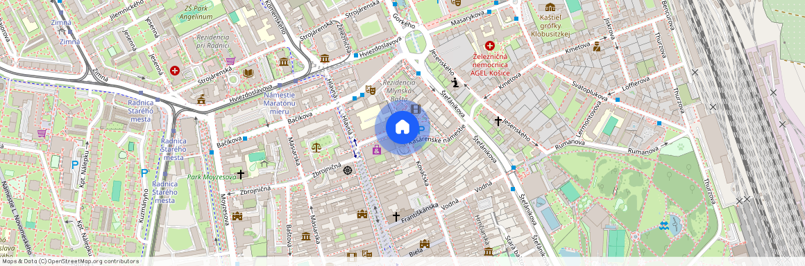 Kasárenské námestie Košice I, Košický kraj, Košice - Staré Mesto