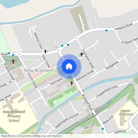 JUST REFURBISHED! A spacious Victorian terraced home with 2 large double bedrooms in New Bradwell