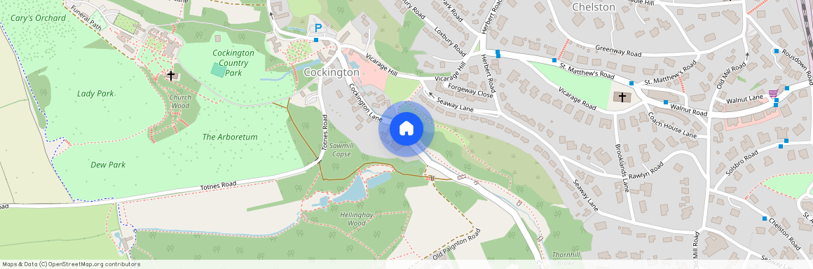 Water Meadows, Cockington Lane, Torquay, TQ2, Devon