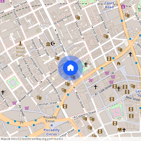 Winnett Street, London, Greater London, W1D, Soho