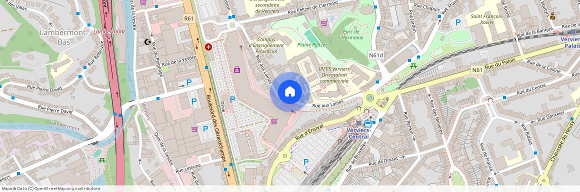 Rue aux laines 63, 4800 Verviers