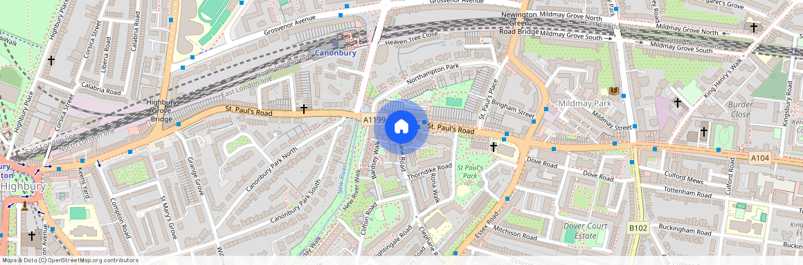 St. Pauls Road, Islington, London