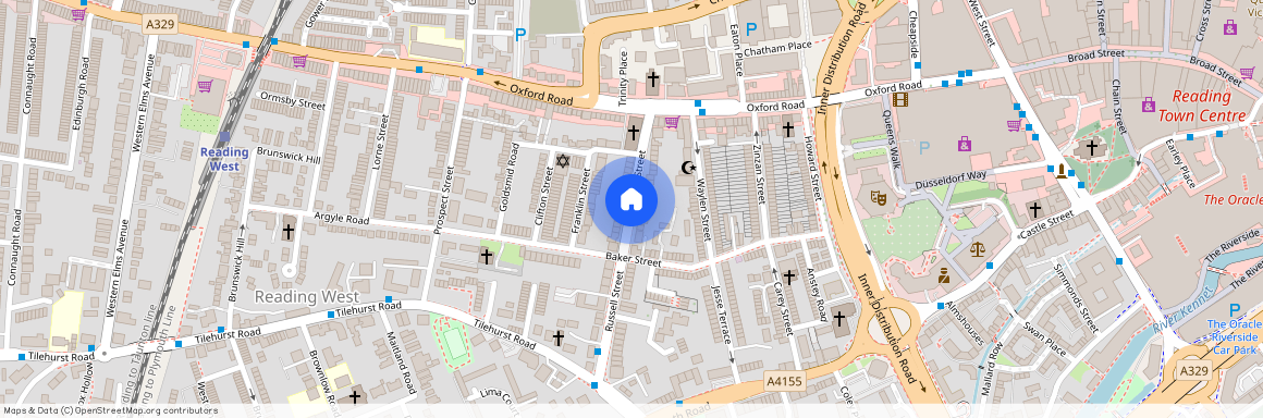 Russell Street, RG1 7RF, Reading