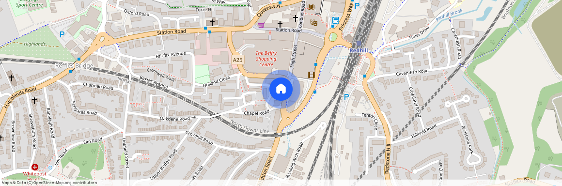 Queensgate. Redhill, RH1