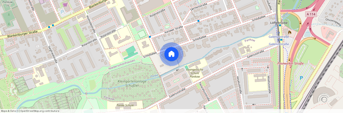 Schlossallee 3, 13156 Berlin - Niederschönhausen